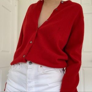 VINTAGE BURBERRY CARDIGAN